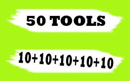 50 Tools for Digital Marketers, Graphics, Teachers, Students and Developers