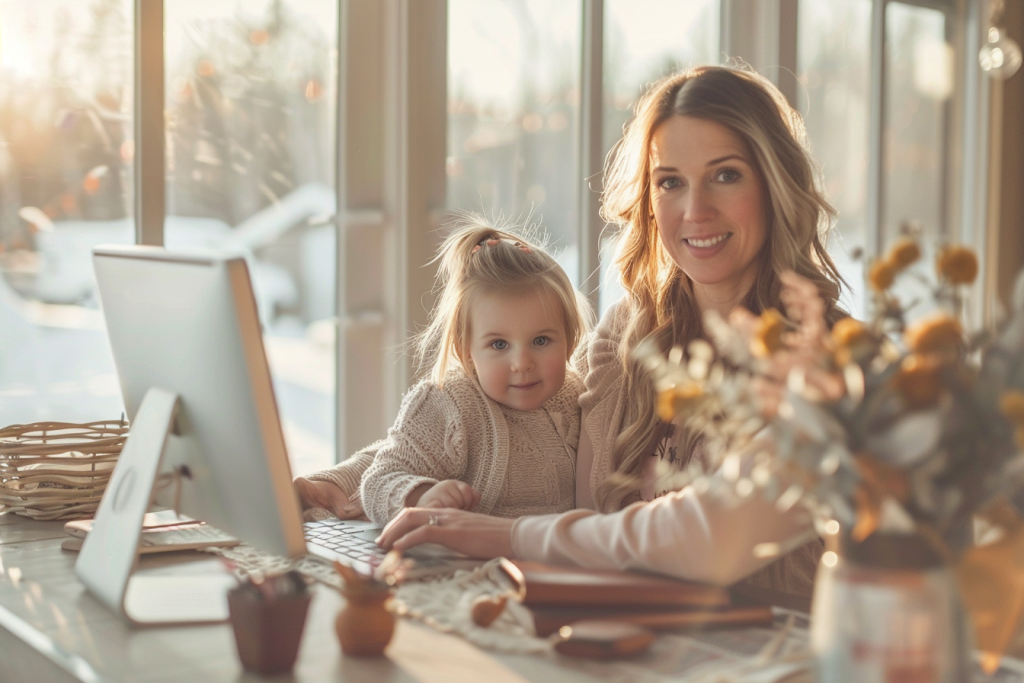 Work at home moms
